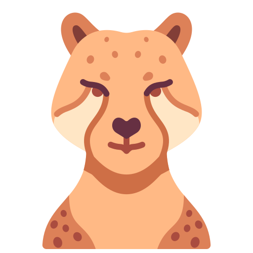 Cheetah Victoruler Flat icon