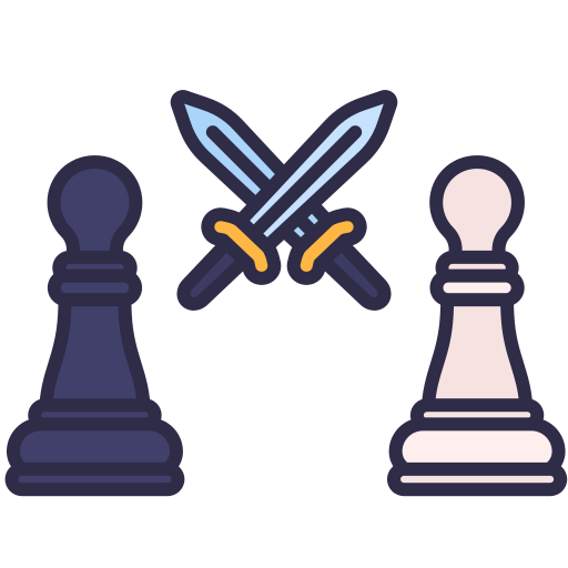 Chess game Victoruler Linear Colour icon