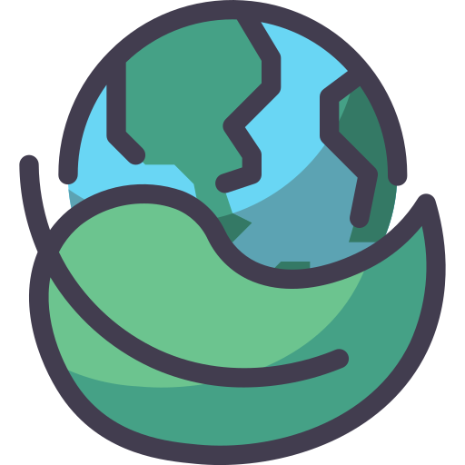 Earth Generic Outline Color icon