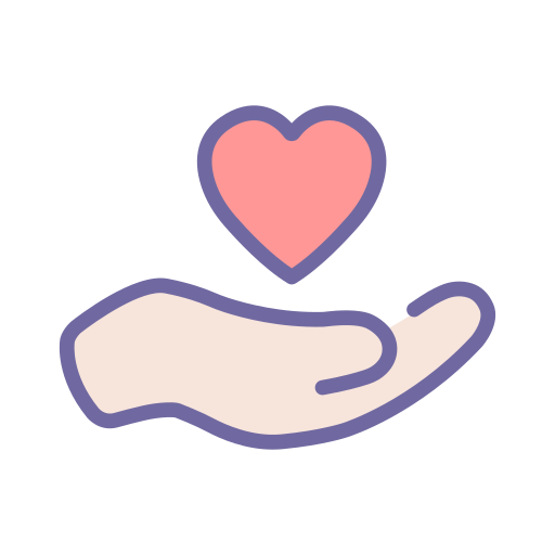 Heart Generic Outline Color icon