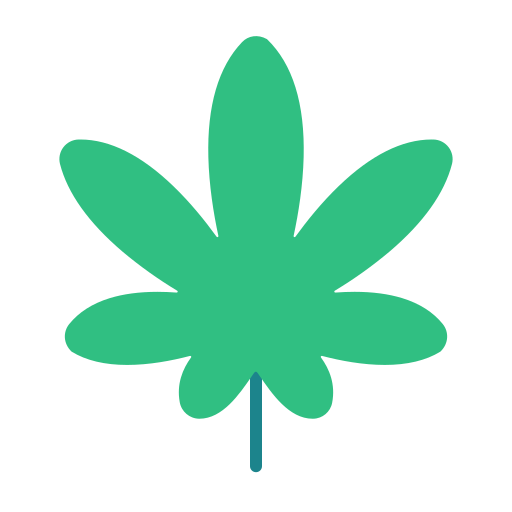 cannabis Victoruler Flat icon