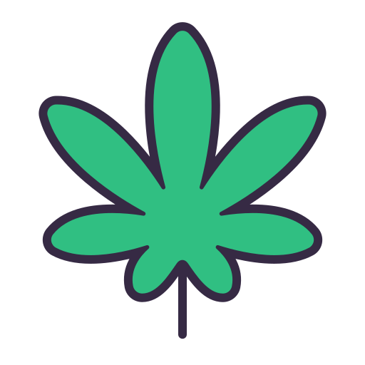 cannabis Victoruler Linear Colour icona