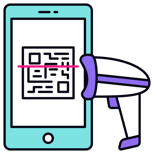 Qr code scan Generic Outline Color icon