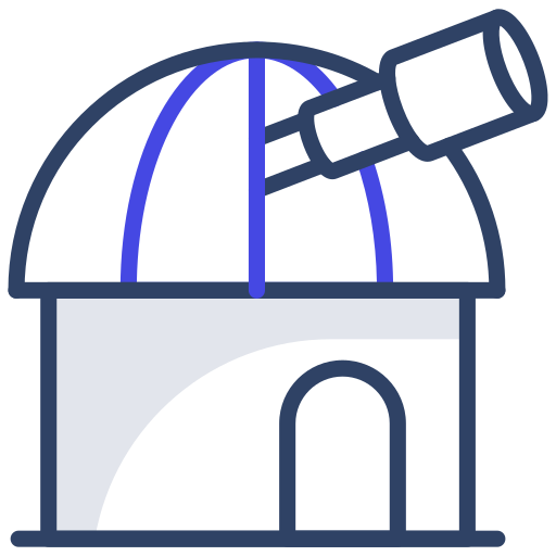 planetarium Generic Outline Color icoon