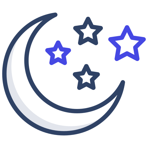 Nightime Generic Outline Color icon