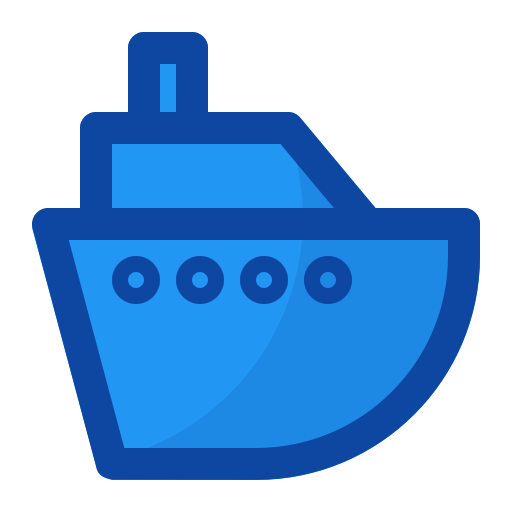 navire Generic Blue Icône