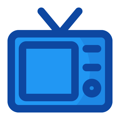 ビンテージテレビ Generic Blue icon
