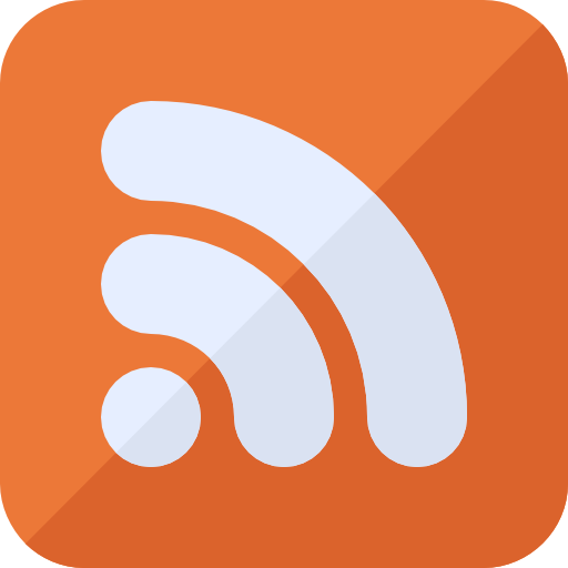 rss Basic Rounded Flat icon