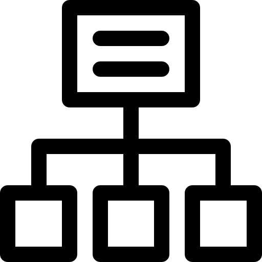 seitenverzeichnis Basic Rounded Lineal icon