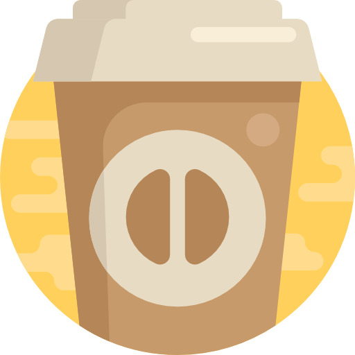 kaffee Detailed Flat Circular Flat icon