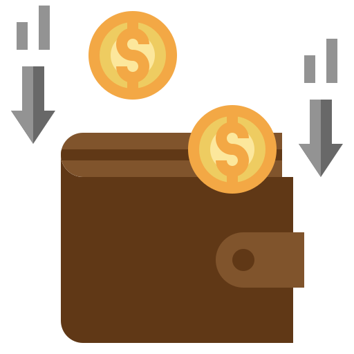 Wallet Surang Flat icon