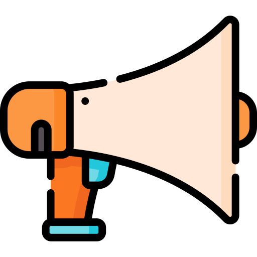 Megaphone Special Lineal color icon