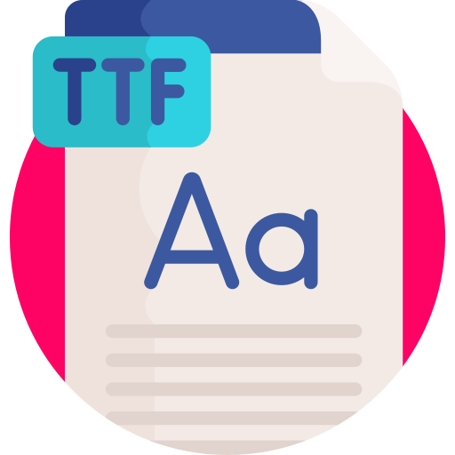 ttf Detailed Flat Circular Flat icon