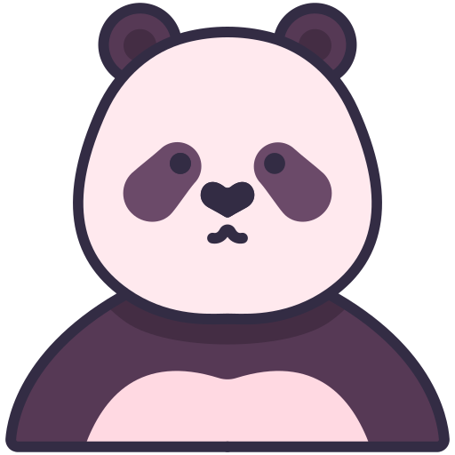 panda Victoruler Linear Colour ikona