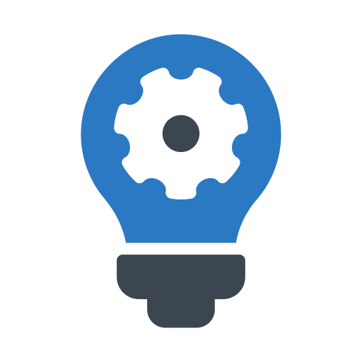 innovatie Generic Blue icoon