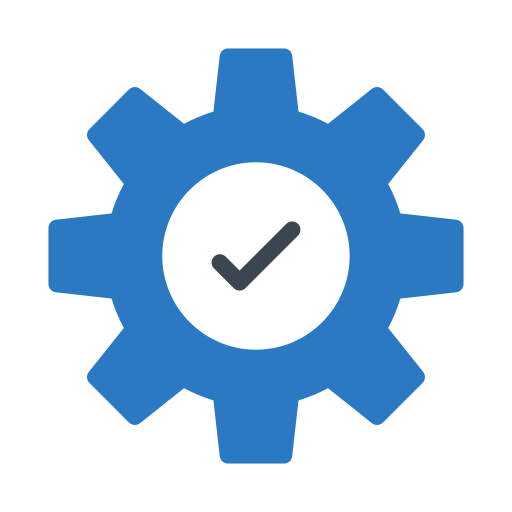 Gear Generic Blue icon