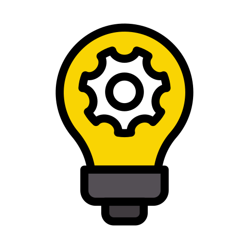 innovation Vector Stall Lineal Color icon