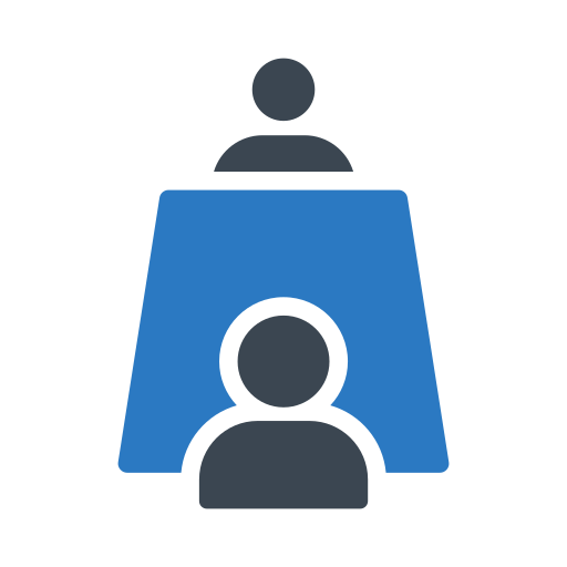 konferenzraum Generic Blue icon