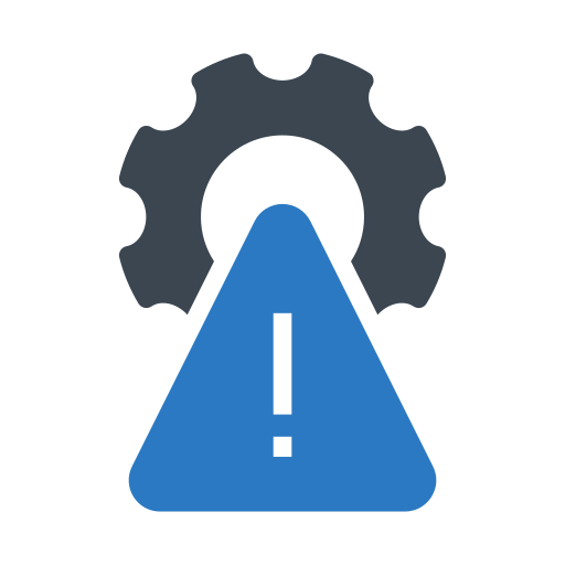 Warning sign Generic Blue icon