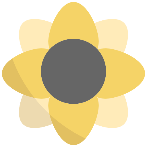 słonecznik Generic Flat ikona