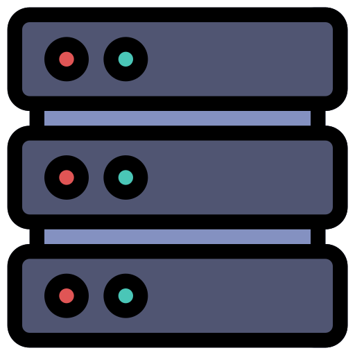 データサーバー Generic Outline Color icon