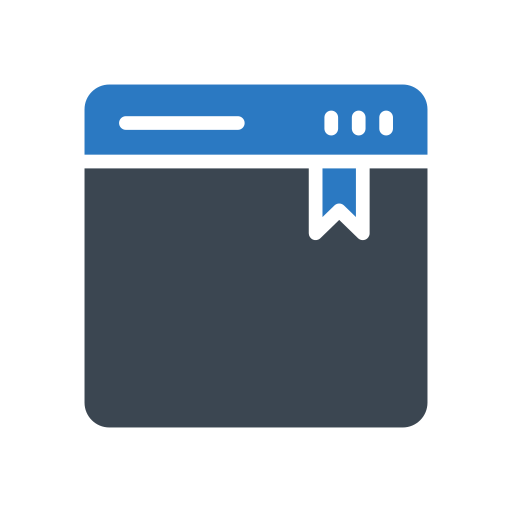 ブラウザ Generic Blue icon