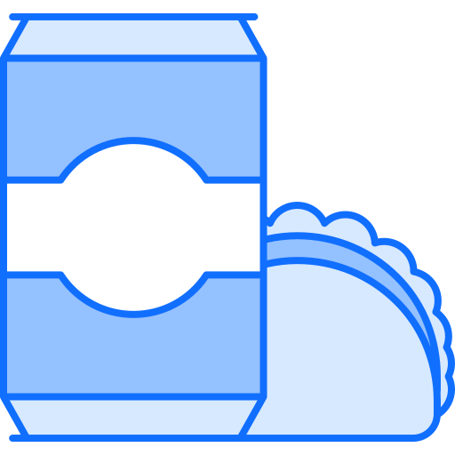 ジャンクフード Generic Blue icon