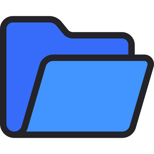 open folder Generic Outline Color icoon