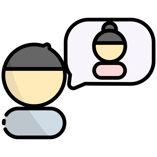 Friend Generic Outline Color icon