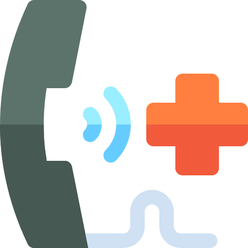 telefoongesprek Basic Rounded Flat icoon