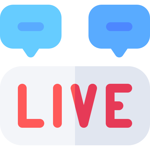 live-chat Basic Rounded Flat icon