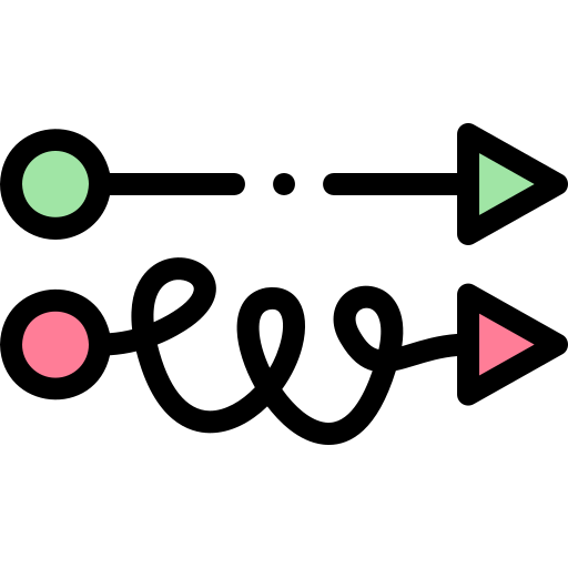 fácil Detailed Rounded Lineal color Ícone