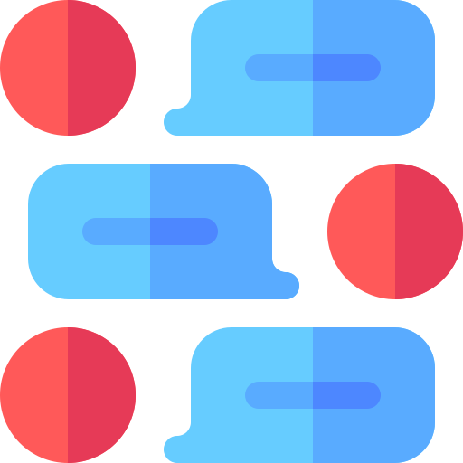 Chat Basic Rounded Flat icon