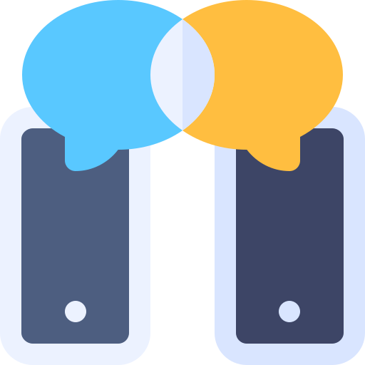 conversation Basic Rounded Flat Icône