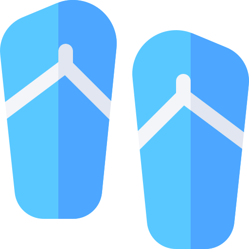 Slippers Basic Rounded Flat icon