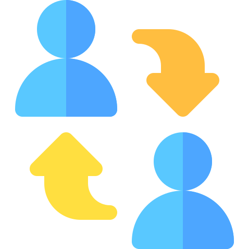 interaction Basic Rounded Flat Icône