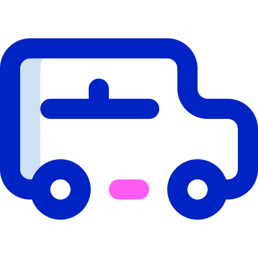 School bus Super Basic Orbit Color icon