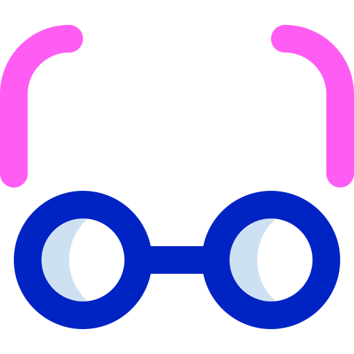 안경 Super Basic Orbit Color icon