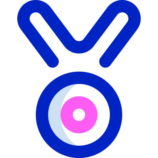 medalla Super Basic Orbit Color icono