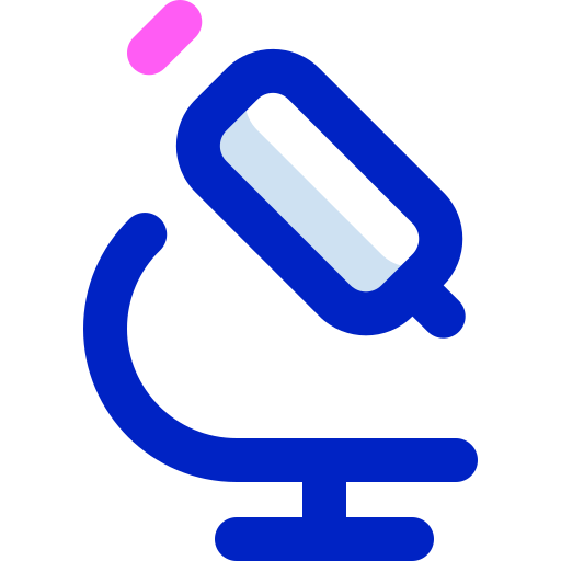 Microscope Super Basic Orbit Color icon