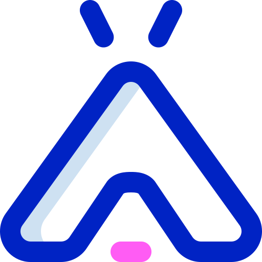 camping zelt Super Basic Orbit Color icon
