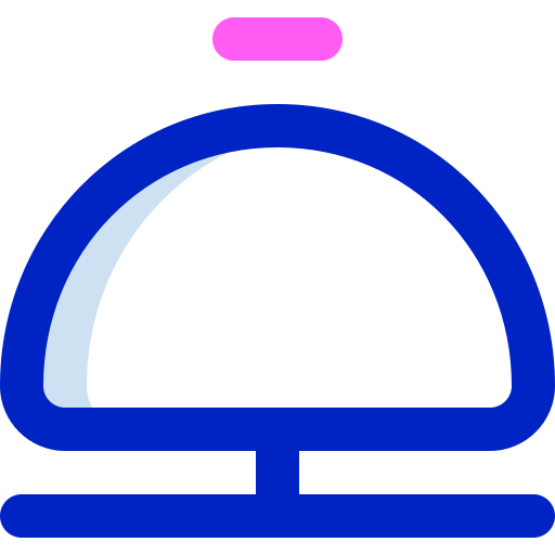 dzwonek biurkowy Super Basic Orbit Color ikona