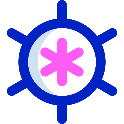 timón Super Basic Orbit Color icono