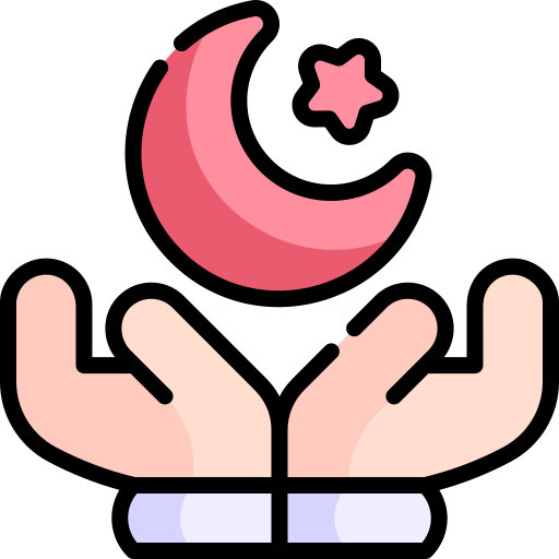 islam Kawaii Lineal color icono