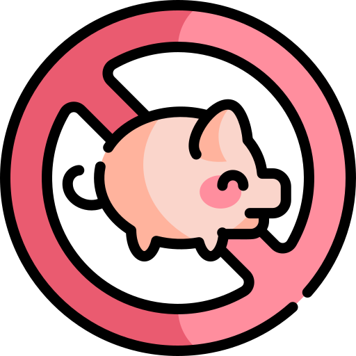 kein schwein Kawaii Lineal color icon