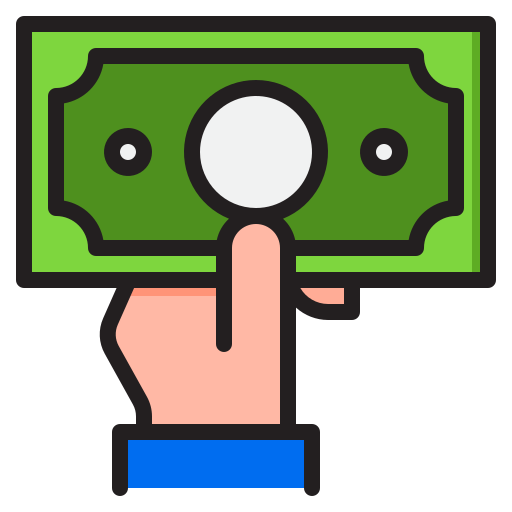 banknote srip Lineal Color icon