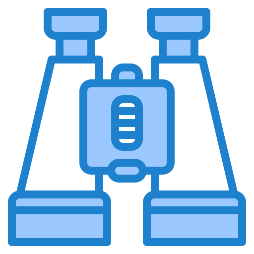 binoculare srip Blue icona