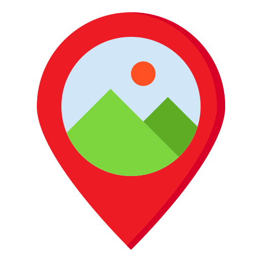 Location srip Flat icon