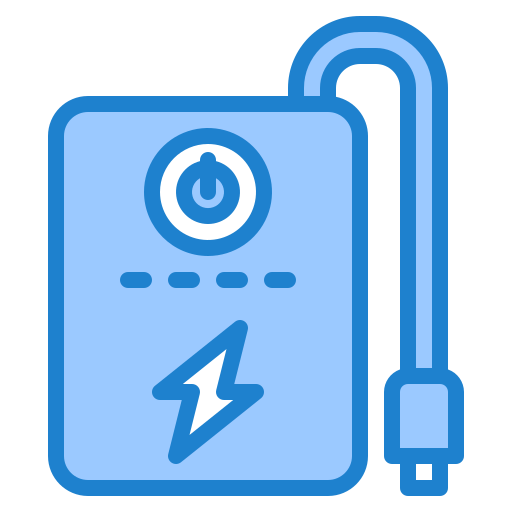 powerbank srip Blue icon