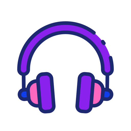 Headphones Good Ware Lineal Color icon